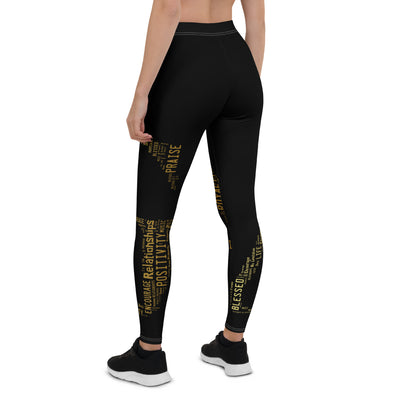 AG Gold Design Leggings