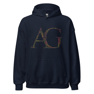 AG Colourful Design Unisex Gildan Hoodie