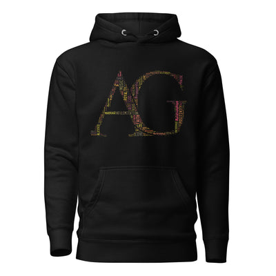 Premium AG Colourful Design Unisex Hoodie