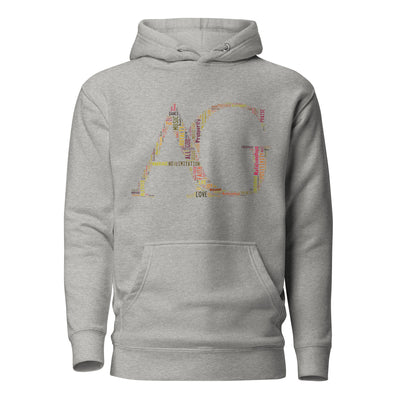 Premium AG Colourful Design Unisex Hoodie