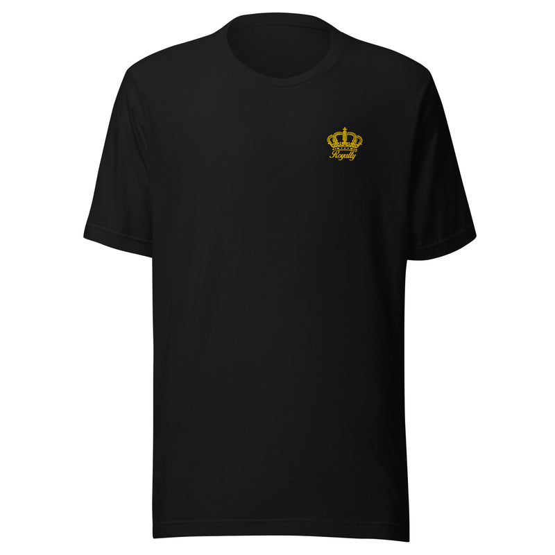 Royalty King Short-Sleeve Embroidered T-Shirt