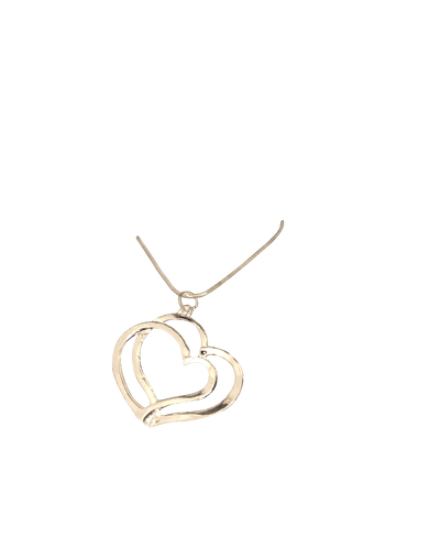 Sterling silver heart necklace Heart pendant