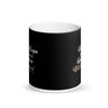 No Weapon Matte Black Magic Mug