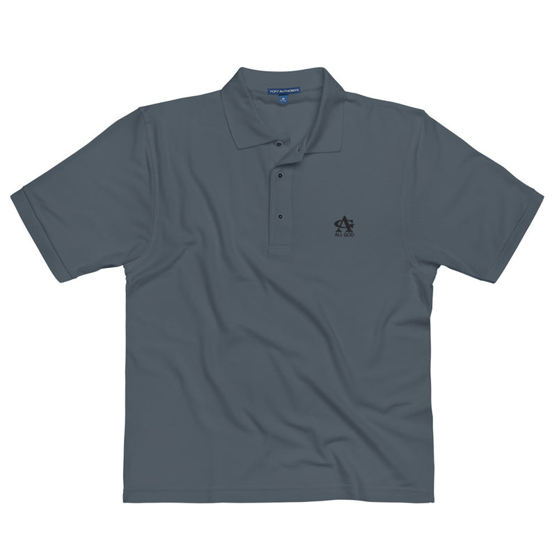 Port Authority ALL GOD Logo Men's Polo